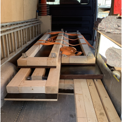 Sandboxen Holz/Stahl
