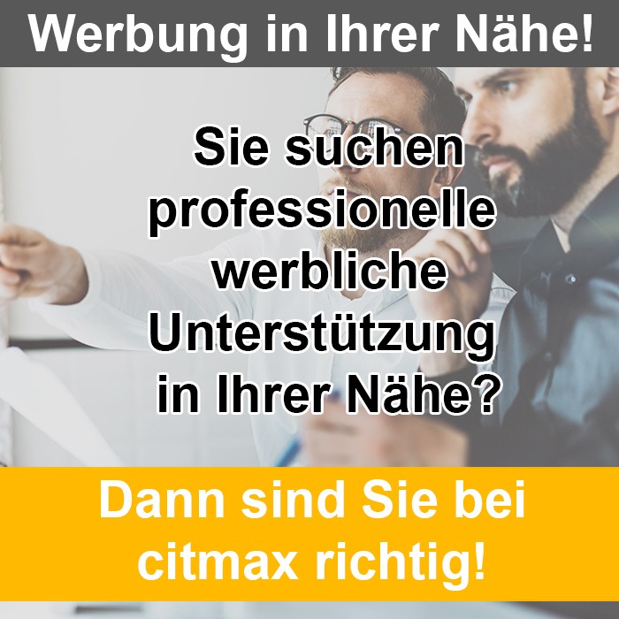 Werbung in Ihrer Nähe. In allen Bundesländern.