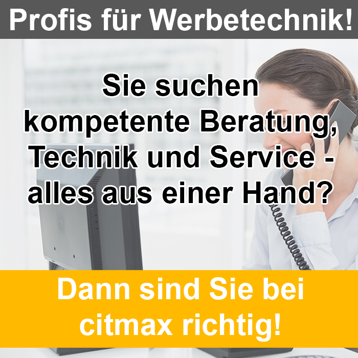 Profis für Werbetechnik. Einkaufstipps für Werbekollegen. Spartipps für Endkunden!