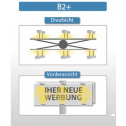 7,5m Mast – Rechteckmastkrone