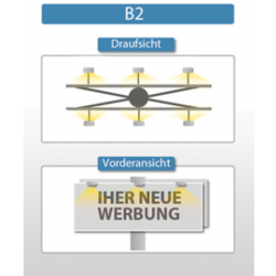 10m Mast – Rechteckmastkrone